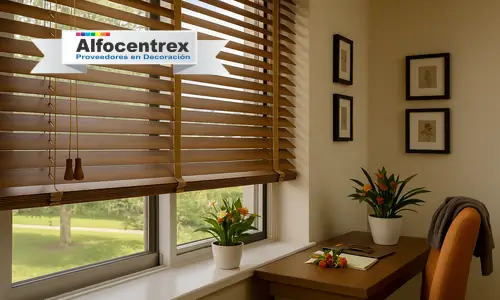 04 persianas de madera Alfocentrex