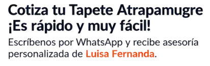 Cotiza tu Tapete Alfocentrex Cotiza tu Tapete Alfocentrex