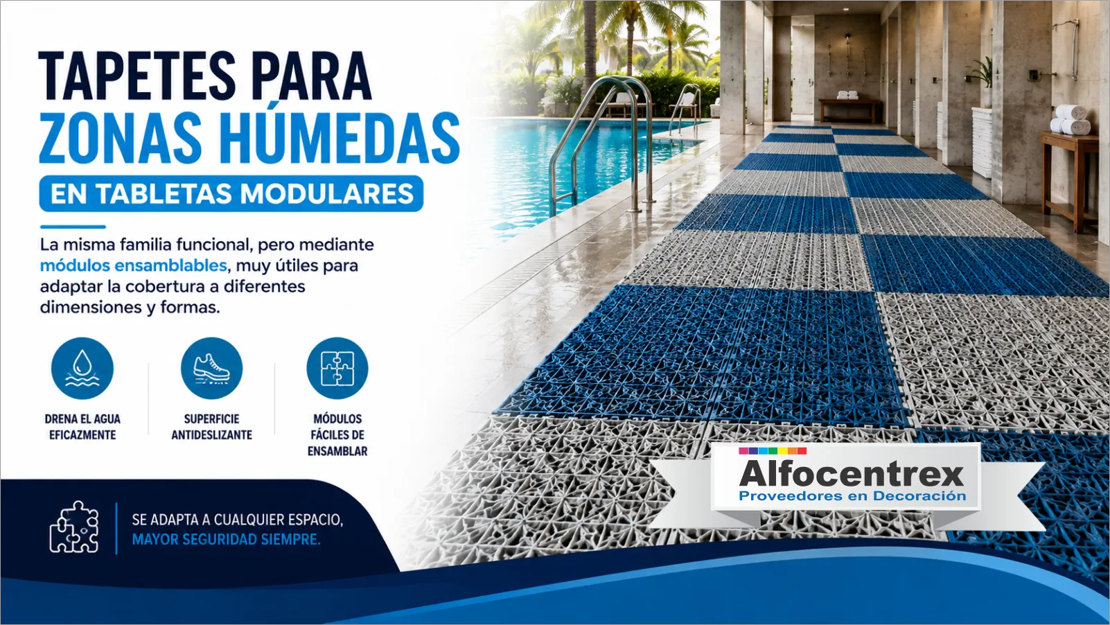Tapetes Zonas Húmedas Tabletas Alfocentrex