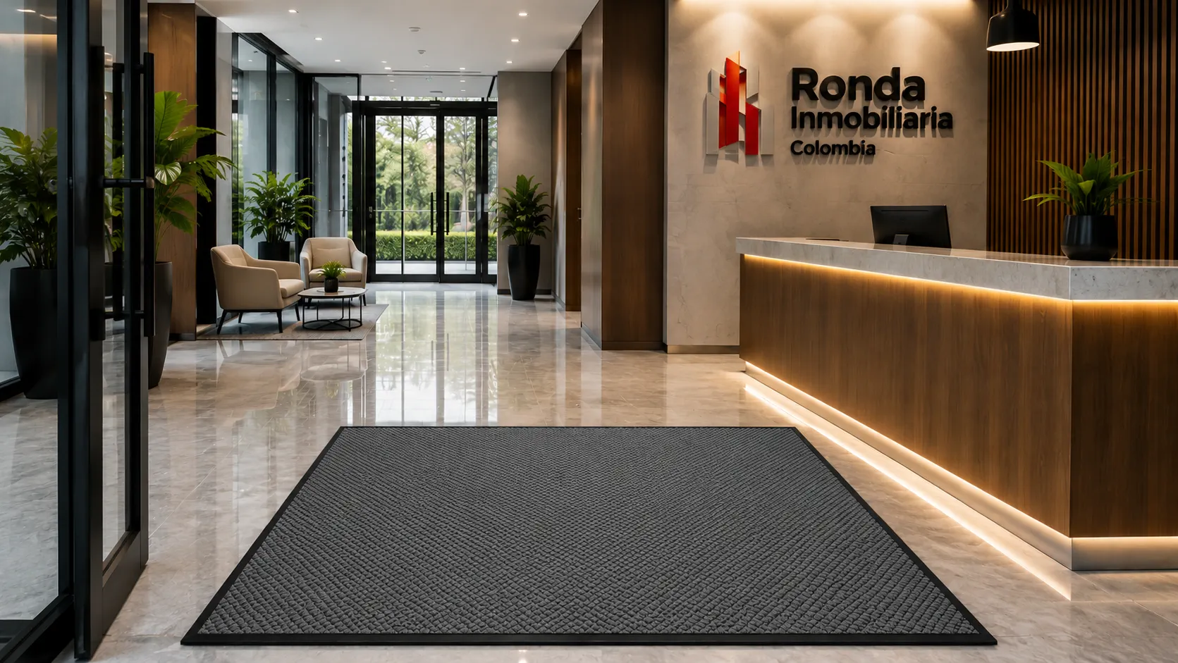 Tapete Entrada Unicolor Alfocentrex Ronda Inmobiliaria